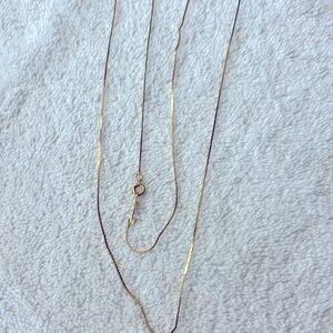 29 inch Napier gold chain.